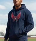 Heritage Warm Up Hoodie (Navy)(Men's)